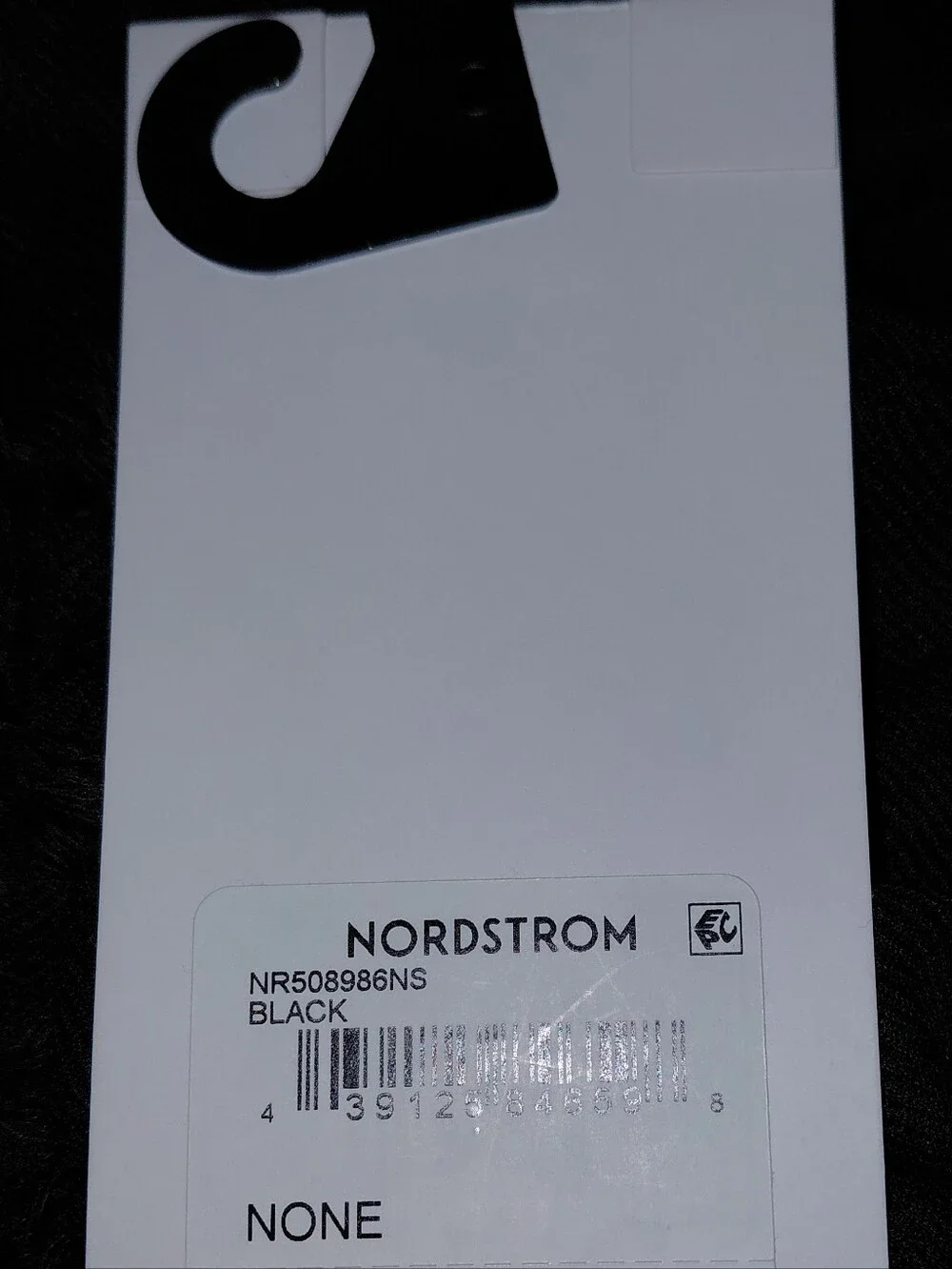 Nordstrom Modal Cashmere Twill Wrap Scarf Black Oversized Quiet Luxury NWT CC